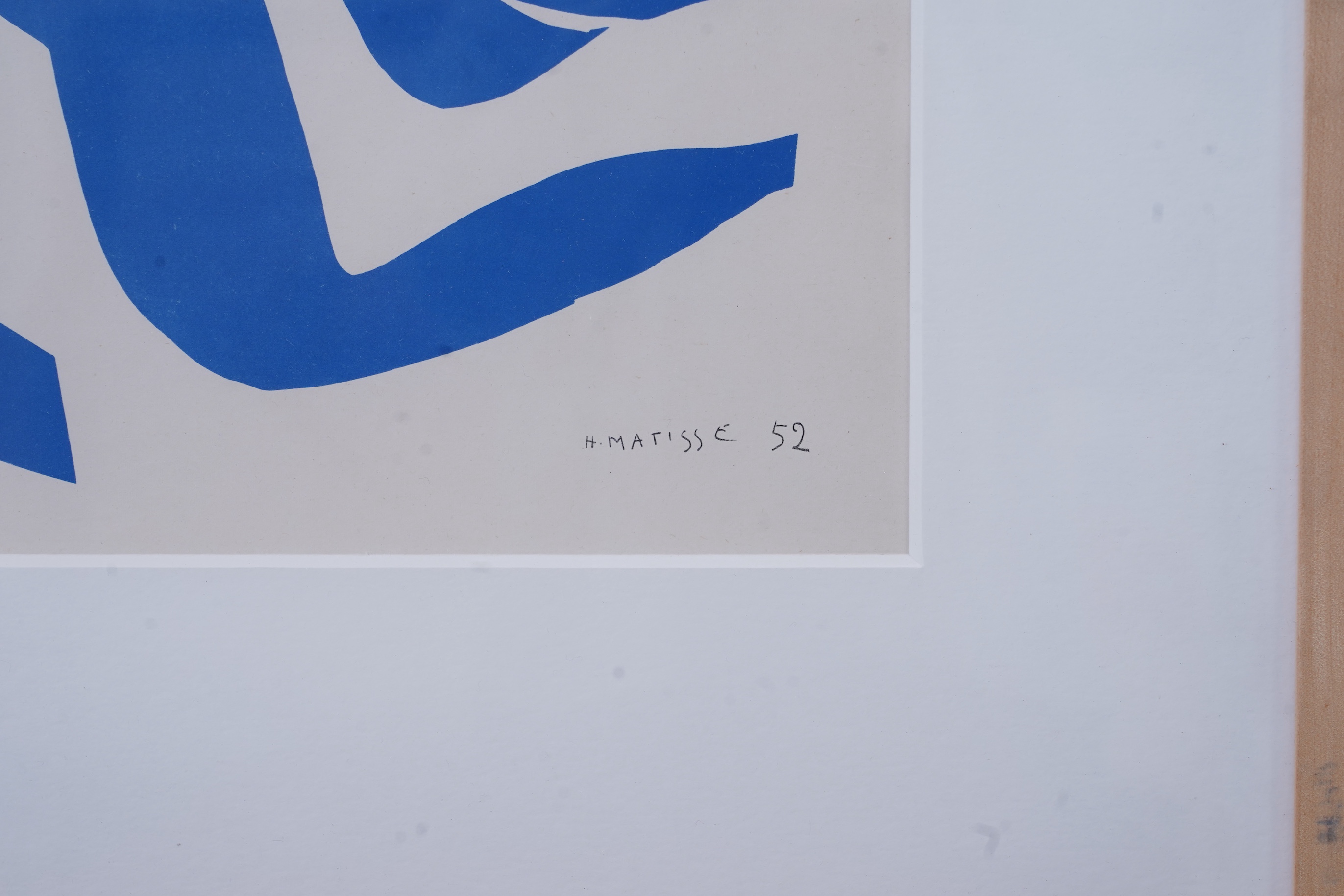 Henri Matisse, (French) 1869-1954), 'Nu Bleu XI'